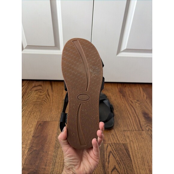 Chaco Wayfarer Tornado Strappy Sandals Leather Size 10 Criss Cross Outdoor - Picture 6 of 7